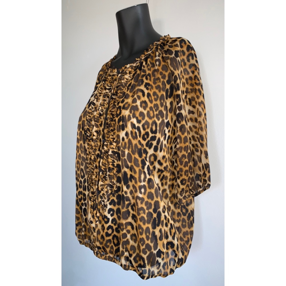 Express Leopard blouse